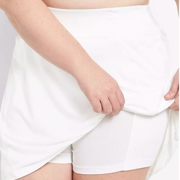 Plus Size LIVI Quiet Luxury Wicking Tennis Skort - Picture 1 of 7